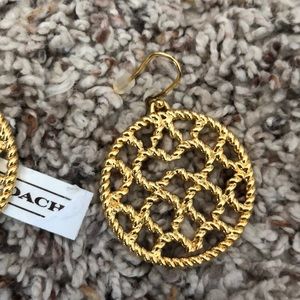 Coach earrings